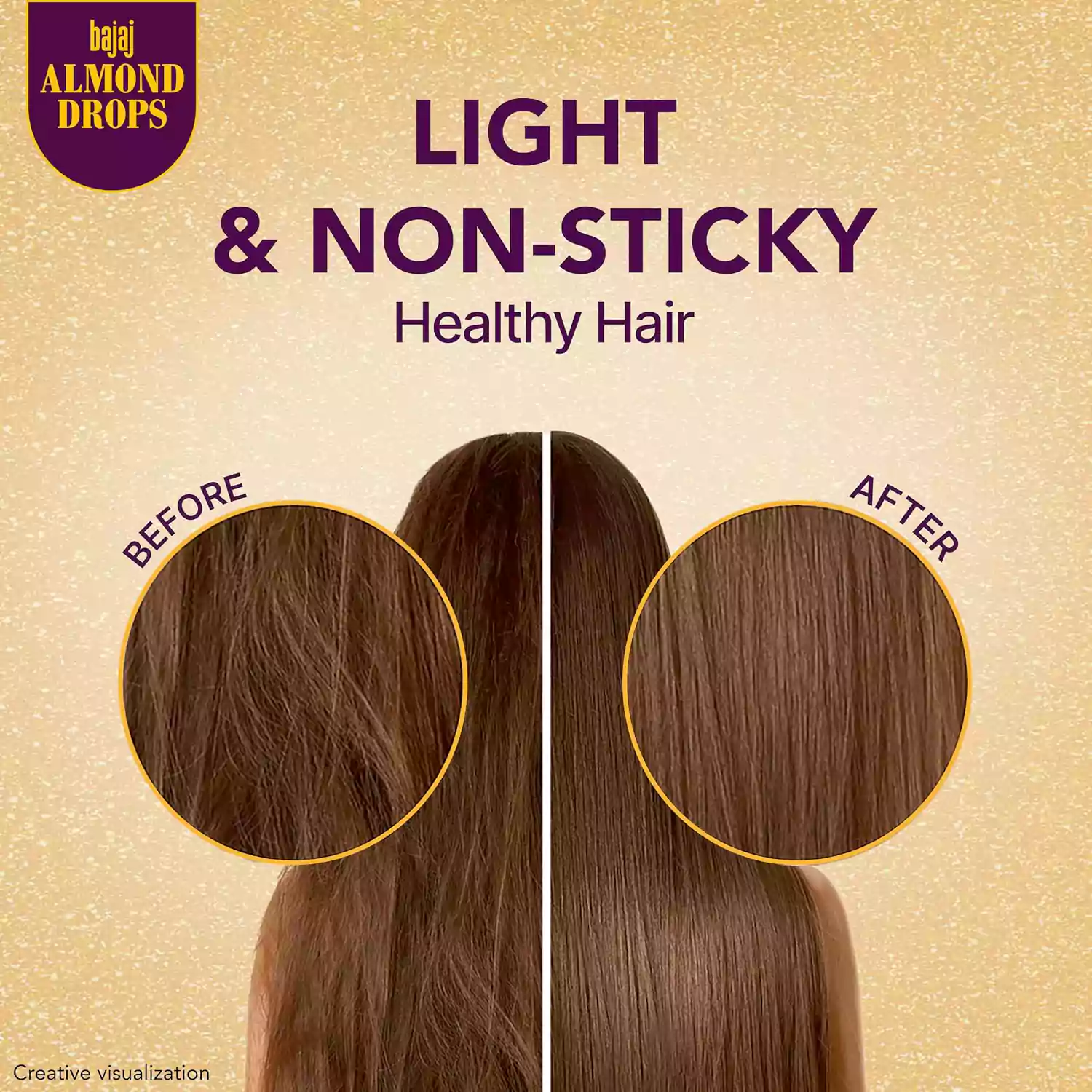 Bajaj Almond Drops Premium hair oil With real Almond extracts 100ml - Image 3